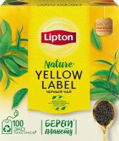 Чай черный эко пакетики Lipton Classic 100пак