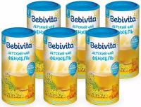 Bebivita чай гранулированный детский Фенхель, с 4 месяцев, 6 шт по 200 г