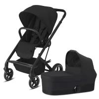 Коляска 2в1 Cybex Balios S Lux BLK Deep Black (c дождевиком)