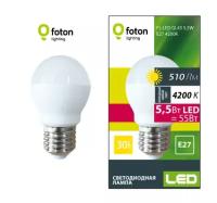 Лампа Foton Lighting E27 5.5Вт 4200K