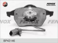 Колодки дисковые Fenox BP43146 Brilliance: SHZ3501001. Vag: 8E0698151J 8E0698151K 4B0698151N 4BO698151K 4D0698151J