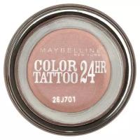 Maybelline Тени для век Maybelline Color Tattoo 24, №65 розовое золото 3,5г, 1шт (3 штуки)