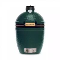 BIG GREEN EGG Гриль - коптильня S, диаметр: 33 см, материал: керамика, цвет: зеленый 117601