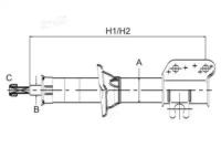 SCT GERMANY Z3110R амортизатор Z 3110 R SCT