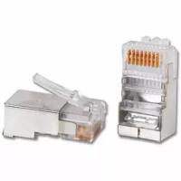 RJ-45 коннектор экранированный