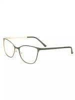 Готовые очки для чтения зеленые с диоптриями -0.75 футляр