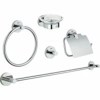 Набор аксессуаров Grohe Essentials 5 предметов (40344001)