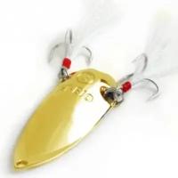 GT-Bio, Блесна Cicada Spoon II, 61мм, 25г, Gold, Owner
