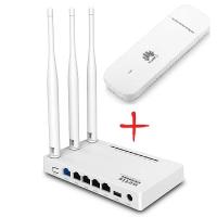 Netis mw5230 Wifi роутер с модемом под сим карту 3g 4g e3372h-153