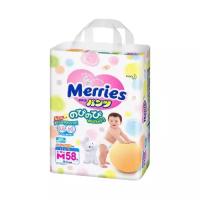 MERRIES трусики Medium, 6-11 кг, 74 шт