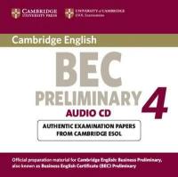 Cambridge BEC Preliminary 4. Audio CD