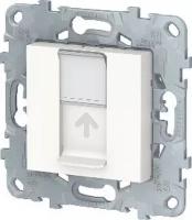 Розетка компьютерная Schneider Electric UNICA RJ45 белый