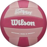 Мяч волейбольный Wilson Super Soft Play Pink, WV4006002XB, размер 5, розовый