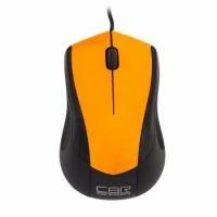 CBR CM-100 Orange, оптика, 1200dpi, офисн., провод 1.3 метра, USB