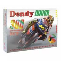 Игровая приставка Dendy Junior + 300 игр (2 дж + пистолет)