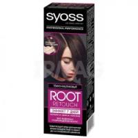 Набор из 3 штук Тонирующее средство SYOSS Root Retouch 60мл эффект 7 дней Тёмно-каштановый Тонирующий крем для корней