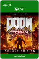Игра DOOM Eternal Deluxe Edition для Xbox One/Series X|S (Аргентина), русский перевод, электронный ключ
