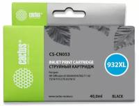 Картридж струйный Cactus CS-CN053 №932XL черный (40мл) для HP DJ 6600