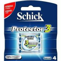 Сменные лезвия Schick Сменные кассеты для бритвы Schick Protector 34 шт