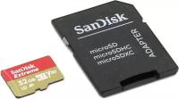 SanDisk EXTREME MicroSDHC 32Gb UHS-I A1 V30 U3 (100 Mb/s) + SD адаптер