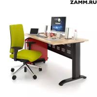 Компьютерный стол ZAMM Альфа 2 Вест с металлическим