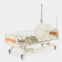 Кровать медицинская функциональная с механическим приводом E-31(MosMed-E-31) белая для лежащих больных c регулировкой высоты