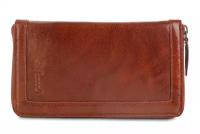 Мужской клатч Ashwood Leather Travel Wallet Chestnut Brown