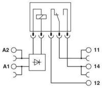 Модуль реле универс. PLC-RSC- 24DC/21 24В DC Phoenix Contact 2966171