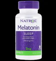 Natrol Мелатонин/Melatonin 3 мг таблетки массой 380 мг 120 шт