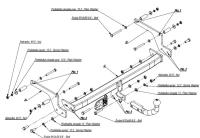 Фаркоп Imiola для Renault Logan седан 2004-2014