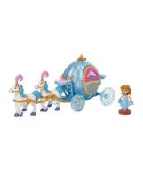 Игровой набор микро «Золушка с каретой» Disney Animators' Collection Littles