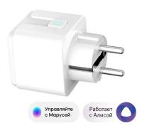 Умная розетка DIGMA DiPlug 200S белый (dpl200s)