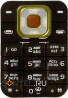 Клавиатура русская для Nokia 7370 коричневый