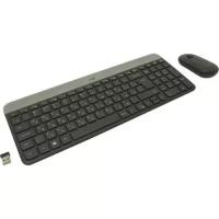 920-009206 Logitech Клавиатура + мышь MK470 Wireless Combo (графит) (920-009206) 1774448