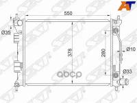 Радиатор Hyundai Creta 15-20 / Elantra 10-16 / Kia Ceed 12-18 / Cerato 08-20 / Soul 08-19 / Hyundai Sat арт. SG-HY00011