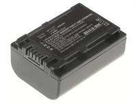 Аккумуляторная батарея iBatt 600mAh для Sony DCR-SX45E, HDR-CX700E, DCR-SX45, DCR-SX65E, HDR-CX180, HDR-CX180E, DCR-DVD108E, DCR-30, DCR-SX73E, DCR-SR210E