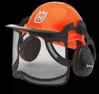 Шлем защитный Classic (в комплекте защитная сетка-маска для лица, наушники)