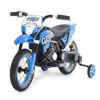 QIKE Детский кроссовый электромотоцикл Qike TD Blue 6V - QK-3058-BLUE