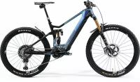 Велосипед Merida eOne-Sixty 10K GlossySparklingBlue/MattBlack (2021)