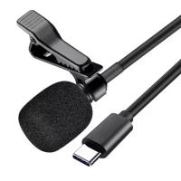 Петличный микрофон Type-C Lavalier MicroPhone