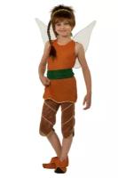 Карнавальный костюм детский Фея фауны сказочного леса Батик 116-122cm