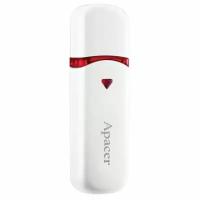 Флэш-диск 8 GB, APACER AH333, USB 2.0, белый, AP8GAH333W-1