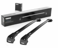 Багажник Thule WingBar Edge Black на интегрированных дугах для Opel Vectra