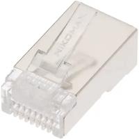 Разъём NMC-RJ88RZ50SD1-100 компьютерный RJ45 8P8C 8 контактов экран. категория 5e Nikomax