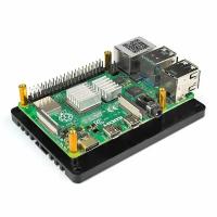 Микрокомпьютер Raspberry Pi 4 4GB Heat Sink Hex OEM комплект с радиаторами