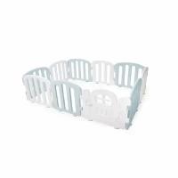 Манежи Детский манеж First Baby Room, белый/голубой IF-137-1-FBR-WCB10D