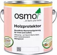 Масло-Пропитка для Древесины Osmo Holzprotektor 4006 0.125л Бесцветная с Водоотталкивающим Эффектом для Внутренних и Наружных Работ / Осмо