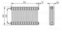 Радиатор отопления Zehnder 2056/8