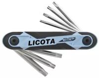 Набор складных ключей Torx, 7 пр., T10-T40 LICOTA FX1S071D2CV