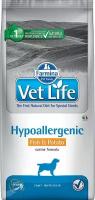 FARMINA Vet Life Hypoallergenic корм для собак при пищевой аллергии и непереносимости Рыба с картофелем 12 кг